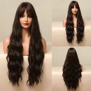 Women’s 28 inch Dark Brown Wig Cosplay